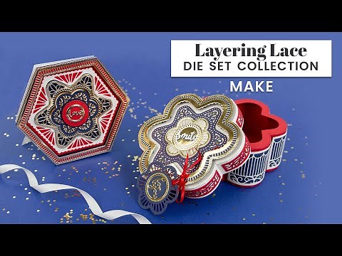How to Assemble the Floral Layering Lace Box | Tonic Studios