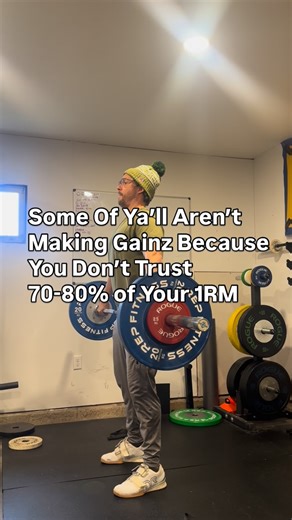 David Hagerty on Instagram: "Pushing for PRs is fun. But you’re not the same every day. Trusting that hitting that 70-80% range can actually help you train with high intent when you’re feeling it and when you’re not. A few simple strategies to incorporate: Top set and back offs: hit a top single, double, or triple at about RPE 8 then drop to 70-80% of that for 3-5 sets of 3-5 reps. This works great for squats, bench, deadlifts and overhead press. For the Olympic lifts a simple strategy is to do 