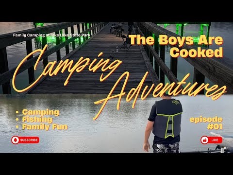 Camping and Fishing at Inks Lake State Park