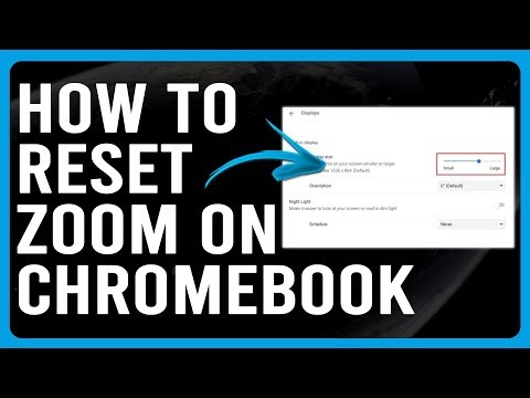 How To Reset Zoom On Chromebook (How To Change Default Zoom On Chromebook)
