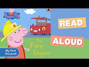 Peppa Pig: The Fire Engine 🚒🔥 | Fun Firefighter Adventure | Peppa Pig Read-Aloud
