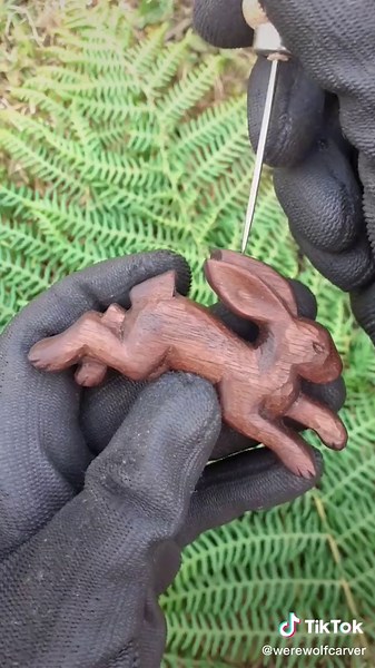 Carving a hare out of wood! A new whittling project #woodcarving #carving #handcraft #woodcraft #woodproject #carvingwood #woodart #handmade #tutorial #whittling #woodworking #handcarved #learnhow #wood