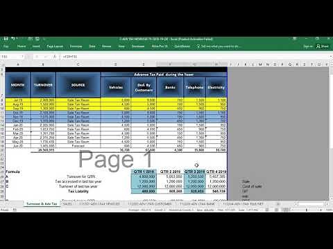 Calculation Advance Income tax with Practical Approach Section 147 Part-2