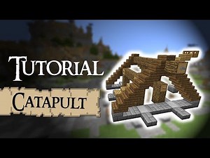 Minecraft Tutorial: Medieval catapult