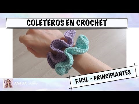 COLETEROS EN CROCHET - FÁCIL - PARA PRINCIPIANTES
