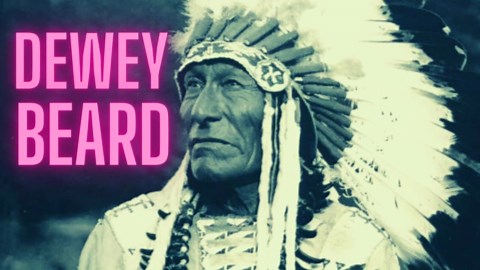 The last survivors of Little Bighorn: Dewey Beard & a horse named Comanche