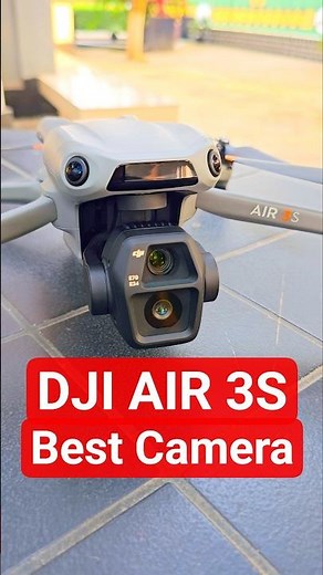 DJI Air 3S Camera Gimbal Test | Ultra Smooth Drone Shot #drone