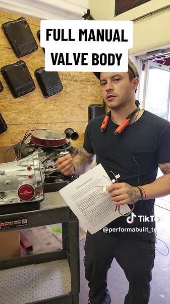 If you've been considering a full manual valve body this is the video for you! How necessary is it for your setup, and what are they actually beneficial for??? #performabuilt #performabuilttransmissions #4l60 #4l80 #fullmanual #1000hp #autocross #dragracing #carsofinstagram #carsoftiktok #transmissionbuildersoftiktok