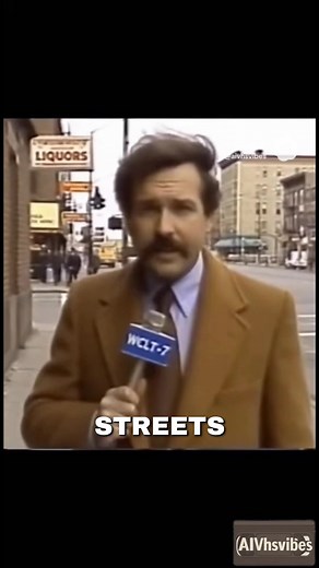 Local 1983 Chicago news interview takes a turn. #Comedy #Funny #80s #Retro #Nostal