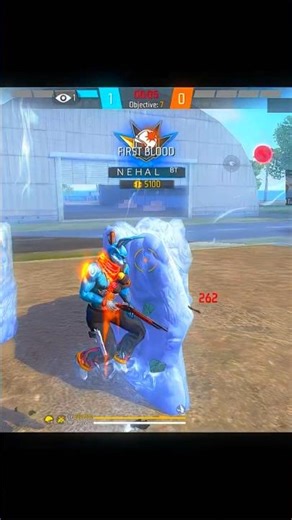 BITLU ARRUH LEFT SIDE HACKER 😭🔥 #freefire #mrabu #mrnehal