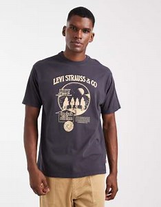 Levi's - T-shirt oversize style vintage à logo cow-boy - Noir | ASOS