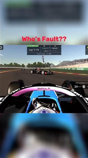 Who to Blame??? #f1 #fxracer #formula1 #fxracer2025career