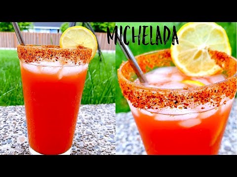 Michelada (aka - Ojo Rojo or Red Beer) Spicy & Refreshing Beer, Tomato, Lime Cocktail | how to