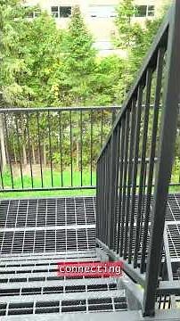 Commercial Three Story Fire Escape