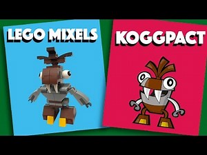 LEGO Mixels - Koggpact - Stop Motion Build (How to Build) | Bricks and Clay Play