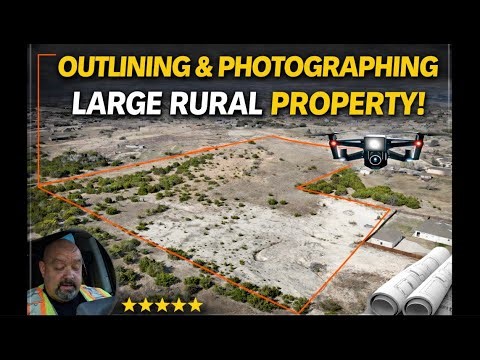Drone Real Estate Job: Large Rural Property with Endless Potential