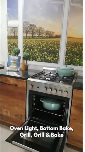 The La Germania 60cm full gas stove perfect for small and compact spaces