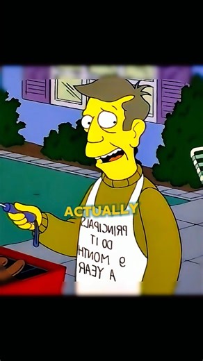 Director Skinner Was Fired🏫 #viral #simpsons