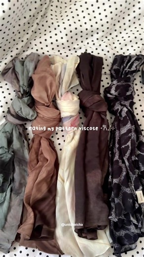 ketagihan beli viscose pattern kaya gini 🫶🏻 #viscosepattern