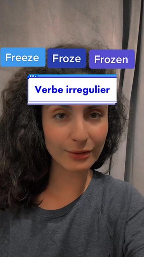 Le verbe irregulier geler ! #anglais #apprendre #english