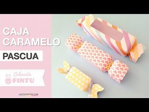 Sweet candy boxes using 123 Punch Board and free printable template | FINTU Collection