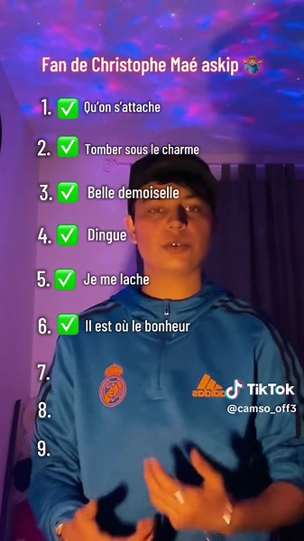 Le dernier cest quoi svp ? 🤷🏽‍♂️😂 #christophemaé insta: Camso_3344✨