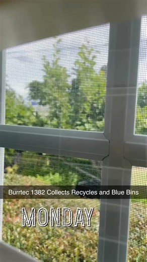 Burrtec 1382 Collects Recycles and Blue Bins
