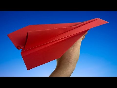 Best Jet Fighter Paper Airplane Fly Far | Paper airplane jet fighter step by step