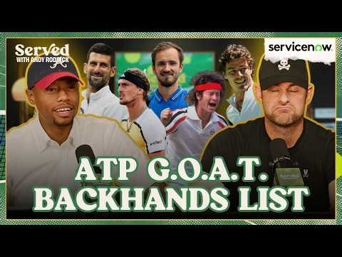 WHO HAD THE BEST BACKHAND? | Andy Roddick & Chris Eubanks Discuss