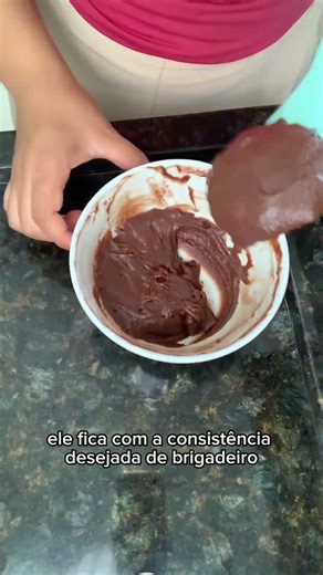 Brigadeiro de microondas 😋#receita #receitafacil #brigadeiro #microondas