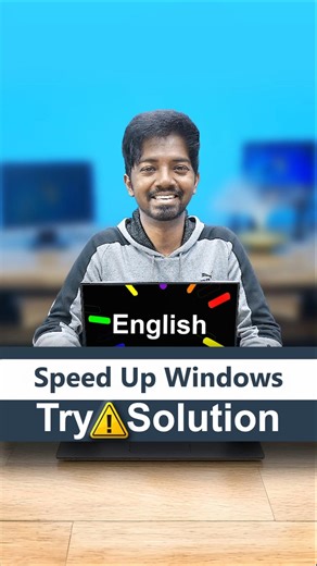 Try this, Speed up CPU⚡Windows computer 💻 Windows tricks #shorts