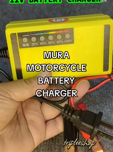 12V Motorcycle Battery Charger for Efficient Charging