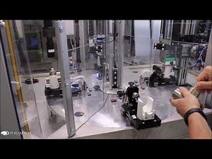 Assembly and test macine for lateral lever kitchen faucets