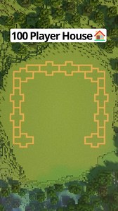 Minecraft Easy 100 Player House🏠 #minecraft #minecraftbuilding #minecraftbuilds #minecrafttutorial | Blockical Blockical