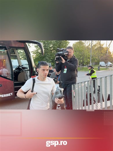 Autocarul Rapidului a ajuns la Arena Națională, înaintea derby-ului cu Dinamo #dinamo #rapid #superliga