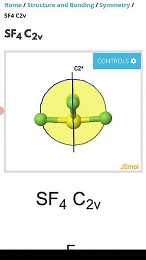 #shorts #SF_Symmetry C2v #Pointgroup