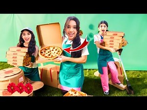 شفا فتحت مطعم بيتزا مجانية !!! شفا حلقة 12 Free Pizza restaurant
