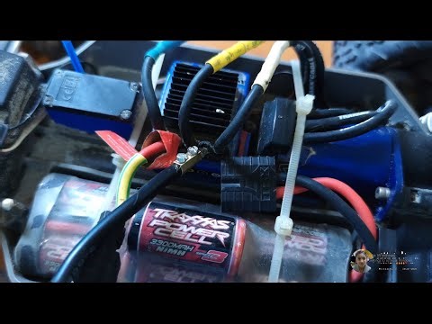 Traxxas RC car ESC Wire jointing