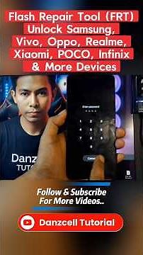 Unlock Vivo, Samsung, Oppo, Xiaomi, Infinix & More with FRT Tool #unlock #frt #Shorts