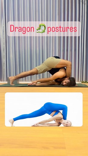 457K views · 9K reactions | Dragon postures variations With master...