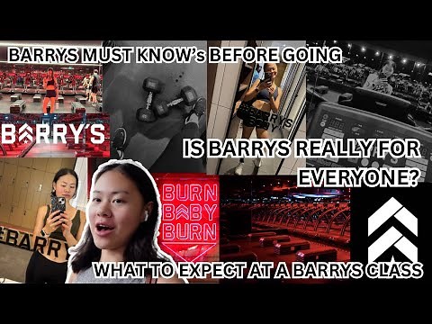 WHAT NO ONE TOLD YOU ABOUT BARRYS BOOTCAMP | everything you need to know, how class actually works