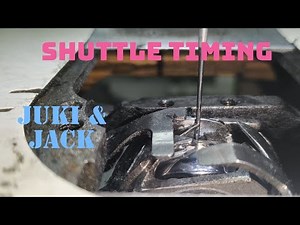 Jack a2s automatic cut lockstitch sewing machine Shuttle timing # viral #sewing #repairing