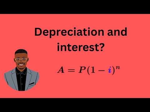 Depreciation and Calculating i | Grade 12 maths