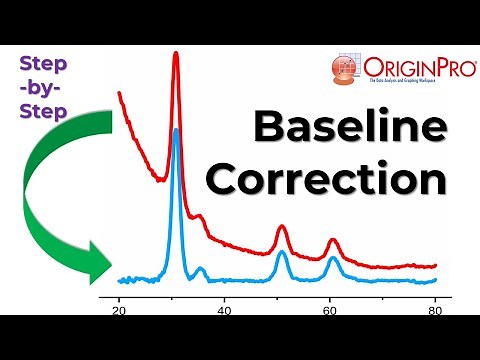 How to Correct Baseline in Origin Pro 2025 Step‑by‑Step Voiceover Guide