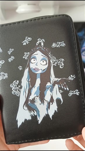 Billetera de CORPSE BRIDE x ‪@SHEINOFFICIAL‬ 👰🏻‍♀️💀ID: XZ7QM36 #corpsebride #unboxing #shein