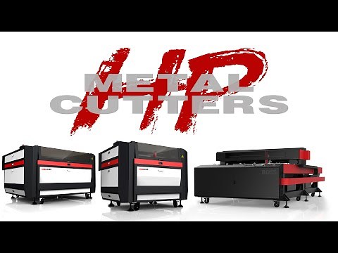 New! Turbo Drive Servo Motor HP Series Laser Cutter- High Speed Output - BOSS Laser