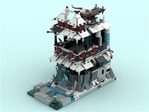 LEGO MOC-106837 Forsaken Fortress - Modification of Set 70678 (Ninjago 2022)