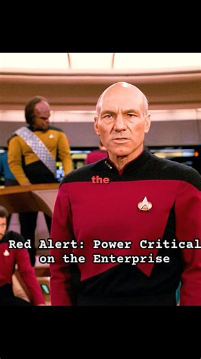 Red Alert: Power Critical on the Enterprise#shortvideo #shorts #foryou #startrek #series