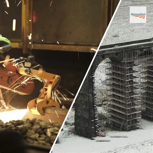 Our £45.4bn rail improvement plan for the next five years. 🛤️ Working around the clock across Britain for our Easter bank holiday works. 👷‍♀️ Repairing and futureproofing our Old Dalby test track with greener and quieter tech. 💫 The April edition of #YearOnTheNetwork | Network Rail