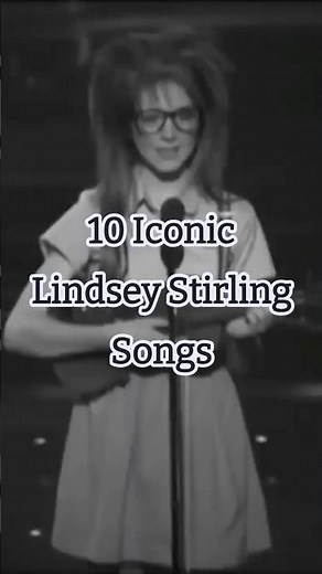 10 Iconic Lindsey Stirling Songs 🎻 #motivation #lindseystirling #dubstep #shorts